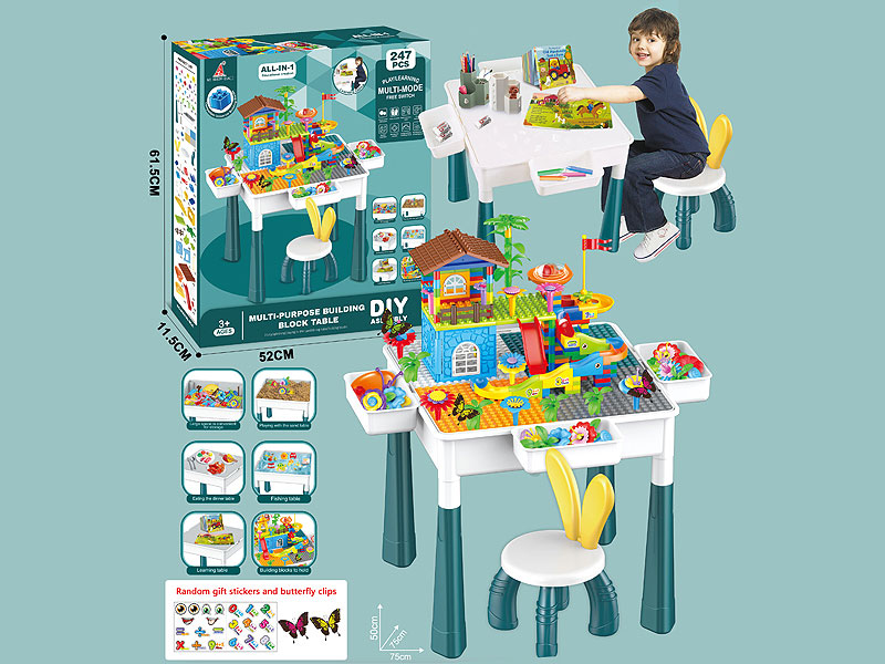 Building Block Table(247PCS) toys