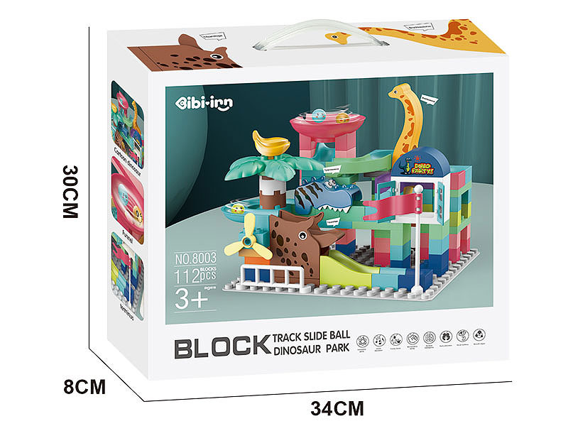 Ball Slide Block(112PCS) toys