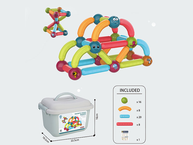 Magnetic Block(52pcs) toys