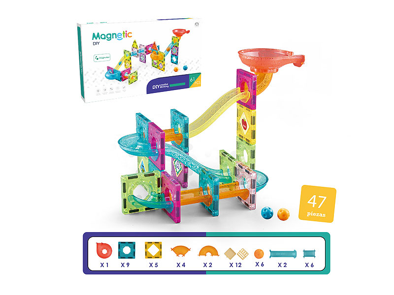 Magnetic Blocks(47pcs) toys