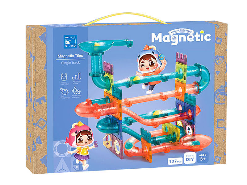 Magnetic Blocks(107pcs) toys