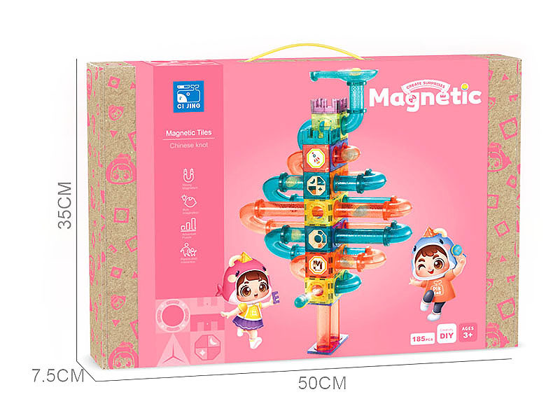 Magnetic Blocks(185pcs) toys