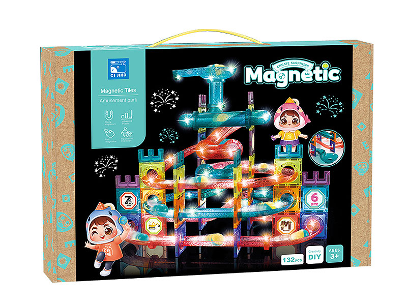 Magnetic Blocks W/L(131pcs) toys