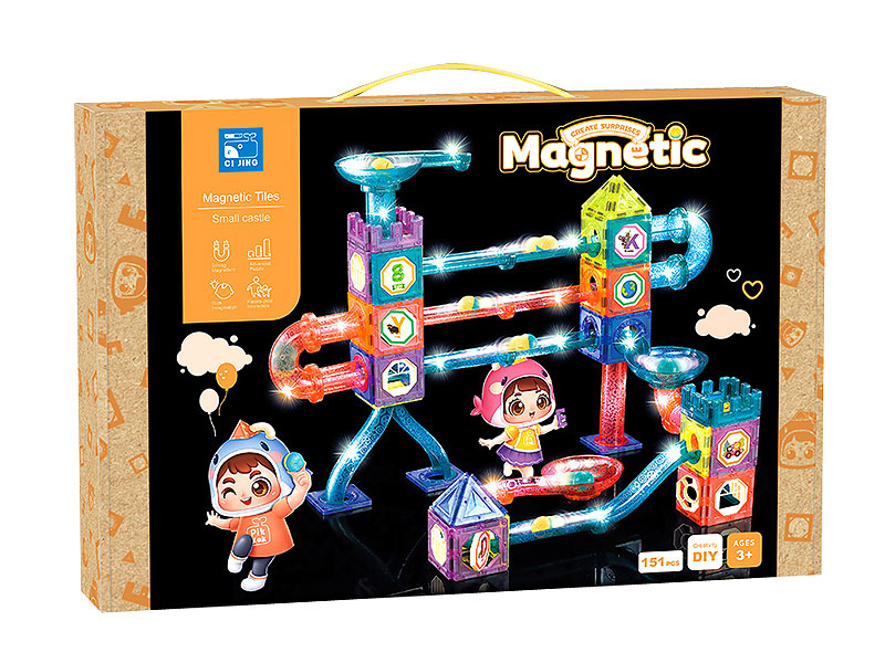 Magnetic Blocks W/L(151pcs) toys
