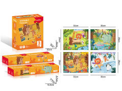 4in1 Puzzle Set(129pcs)