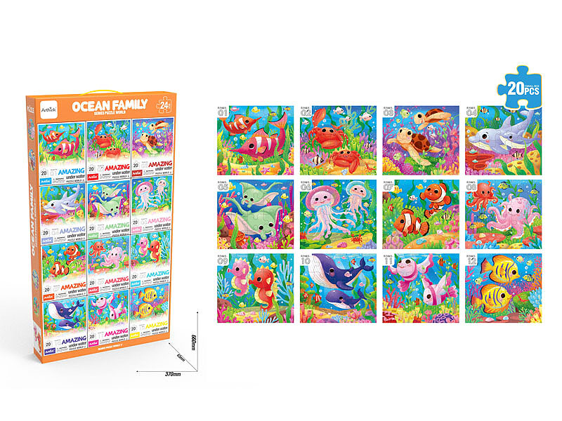 Puzzle Set(24in1） toys