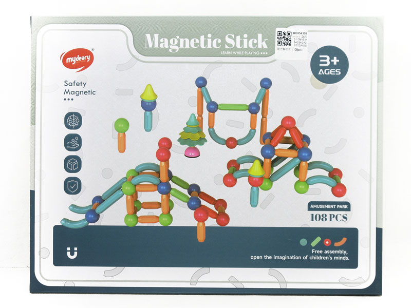 Magnetic Block(108PCS) toys