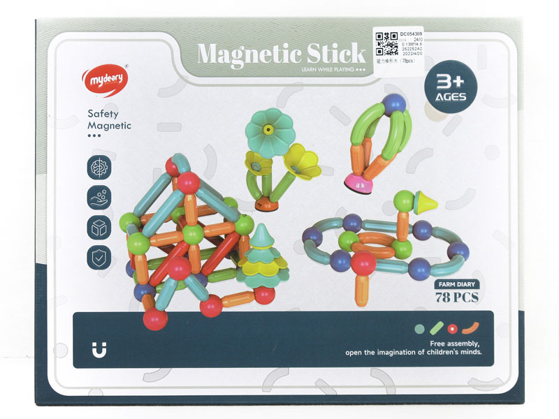 Magnetic Block(78PCS) toys