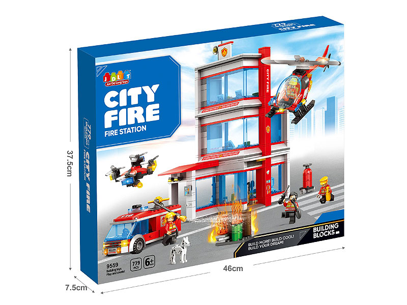 Block(779PCS) toys