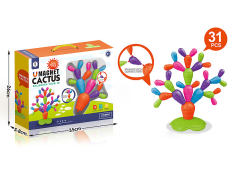 Magnetic Cactus Building Block(31pcs)