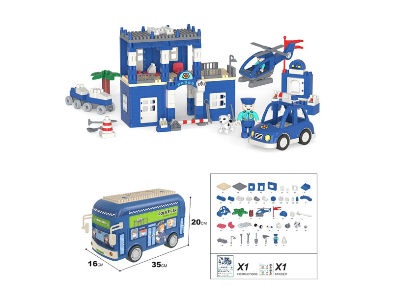 Blocks(216PCS) toys