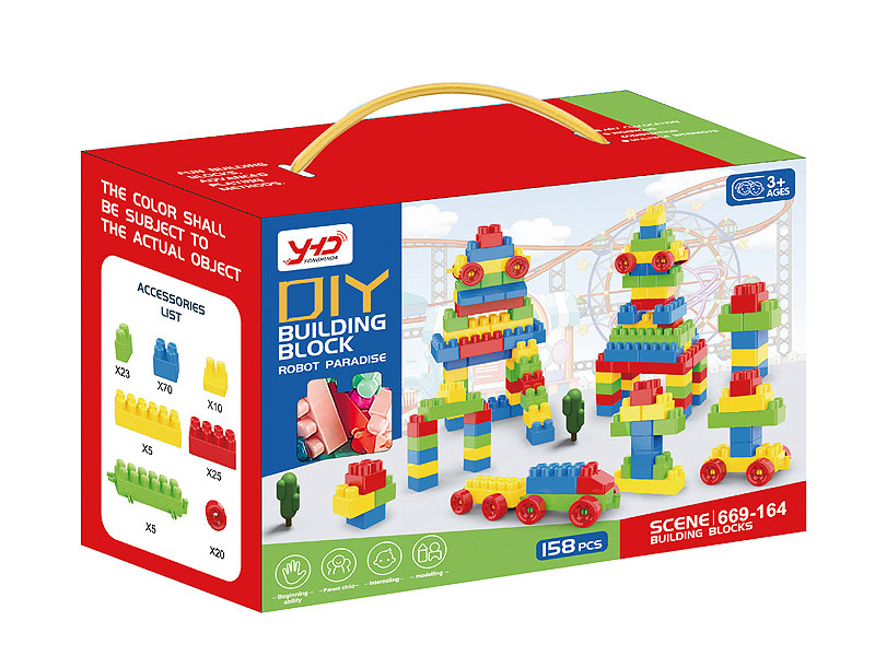 Blocks(158pcs) toys