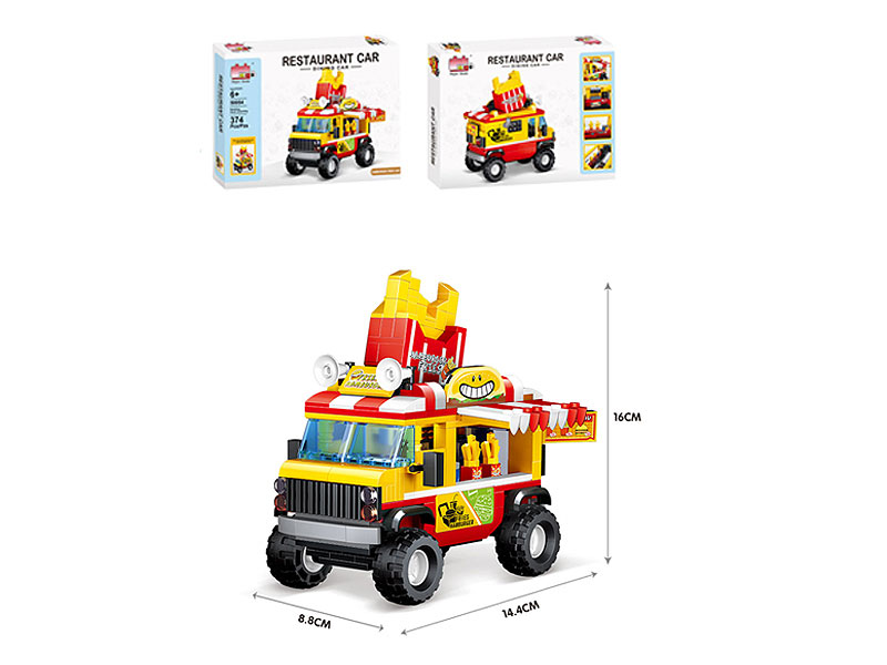 Blocks(374PCS) toys