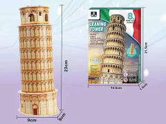 比萨斜塔3D拼图