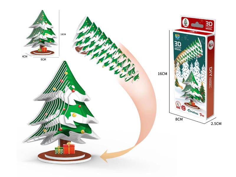3D Christmas Tree Puzzle toys