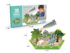 3D Dinosaur Scene Puzzle toys