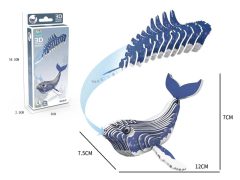 3D Humpback Whale Puzzle toys