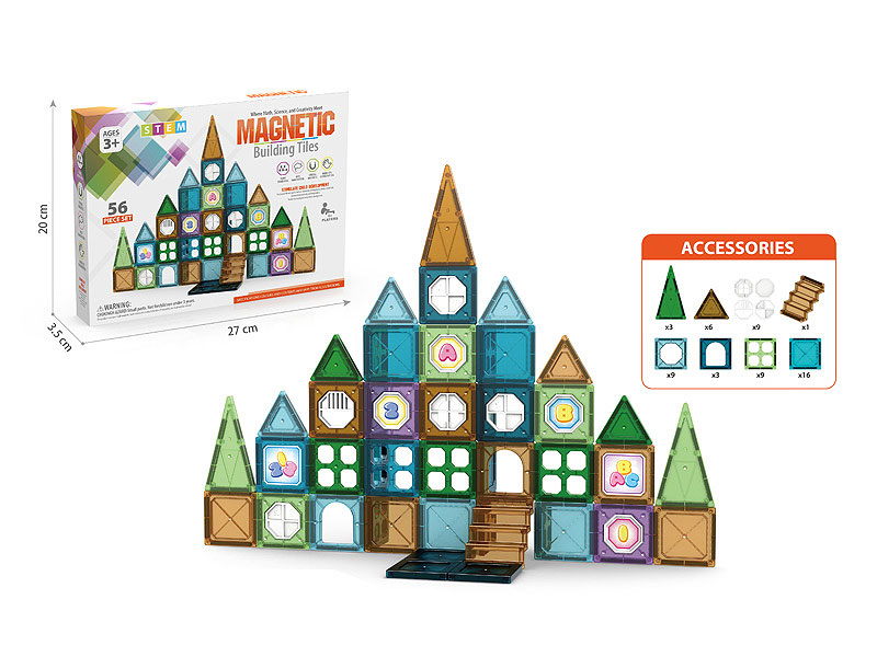 Magnetism Block(56PCS) toys