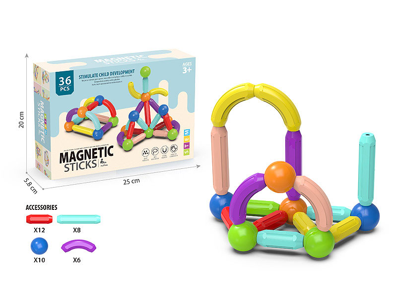 Magnetic Block(36PCS) toys