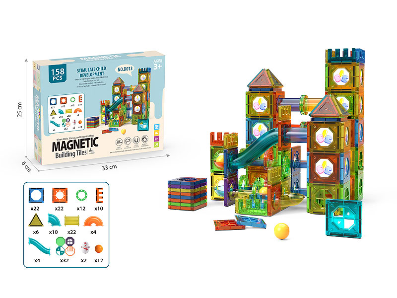 Magnetism Block(158PCS) toys