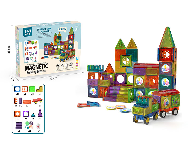 Magnetic Blocks(149PCS) toys