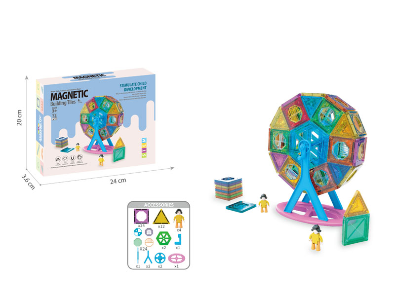 Magnetic Blocks(73PCS) toys