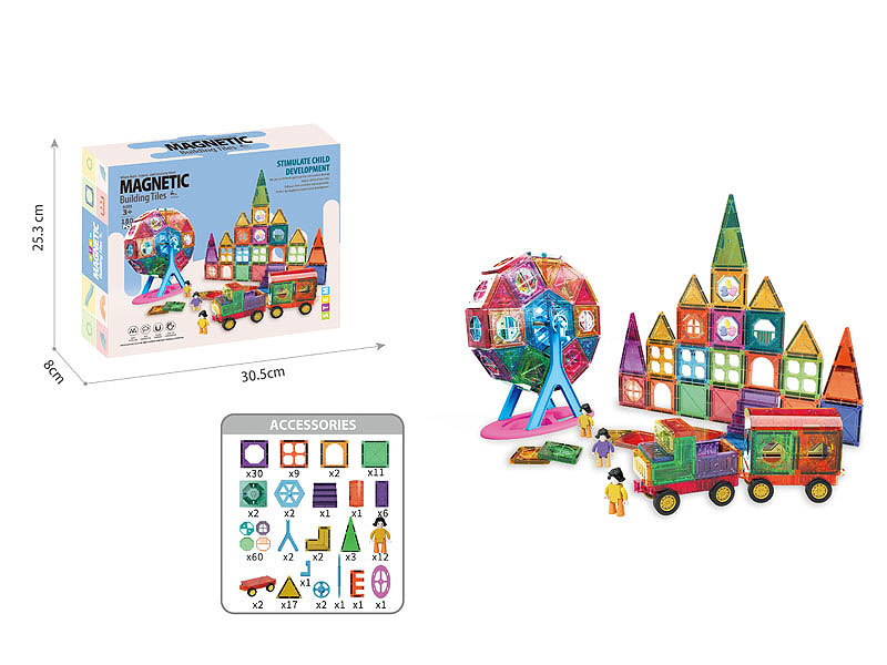 Magnetic Blocks(180PCS) toys