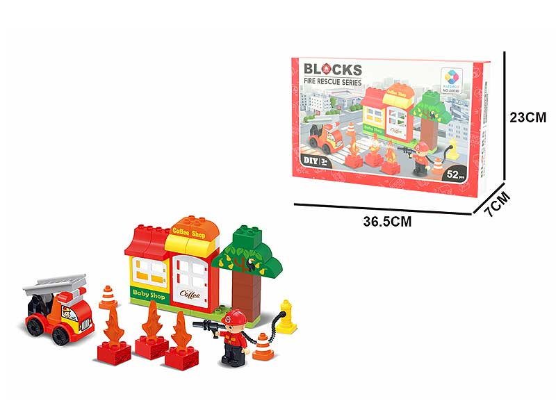 Blocks(52PCS) toys