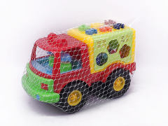 Early Education Fractal Understanding Building Block Engineering Car toys