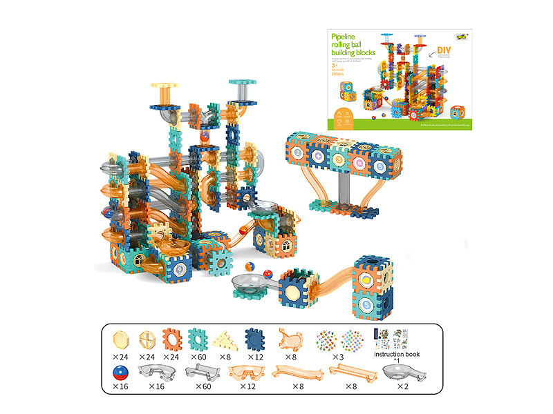 Block(286PCS) toys