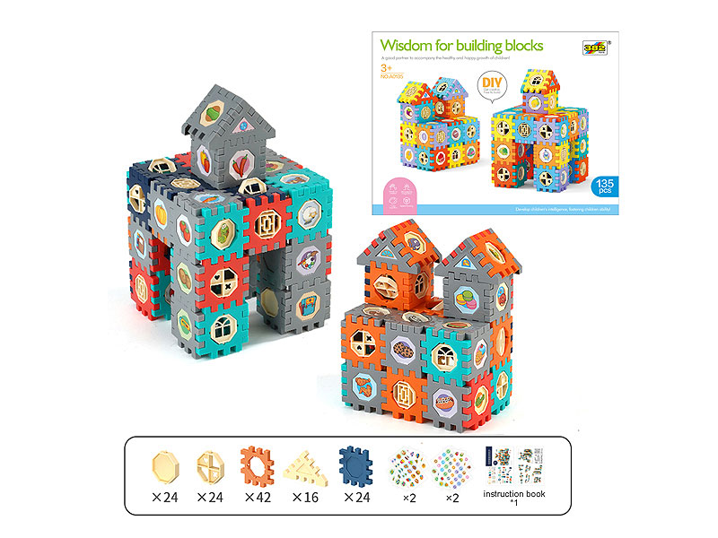 Blocks(135PCS) toys