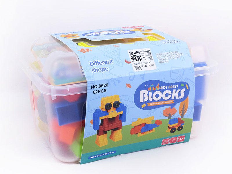 Blocks(62PCS) toys