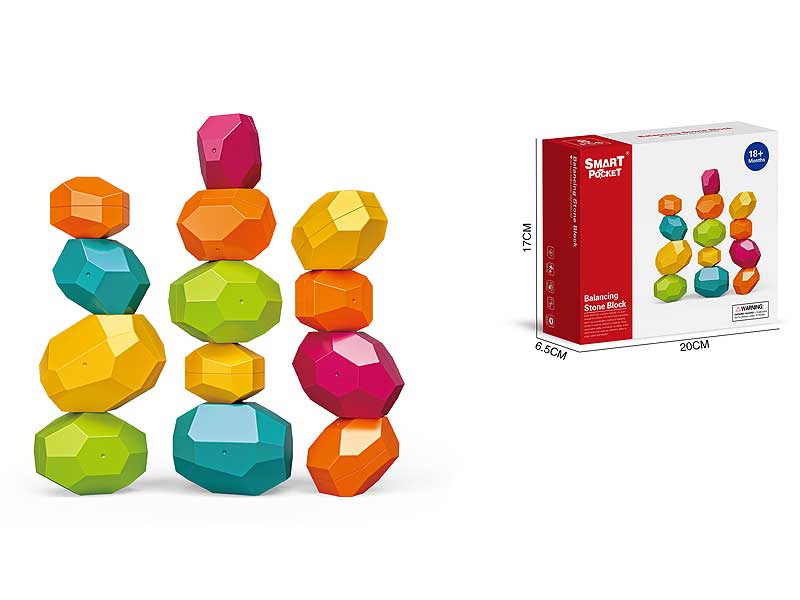 Balancing Stone Block(8PCS) toys