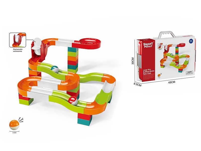 Building Blocks Race Track(73PCS) toys
