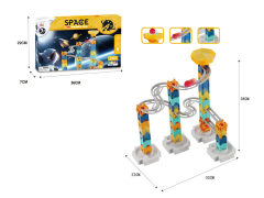 太空滚珠轨道益智积木（47pcs）