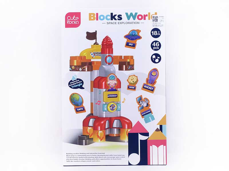 Blocks(46pcs) toys