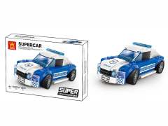 Super Police Car Blocks(104PCS) toys