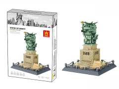 Statue of Liberty-New York America Blocks(414PCS) toys