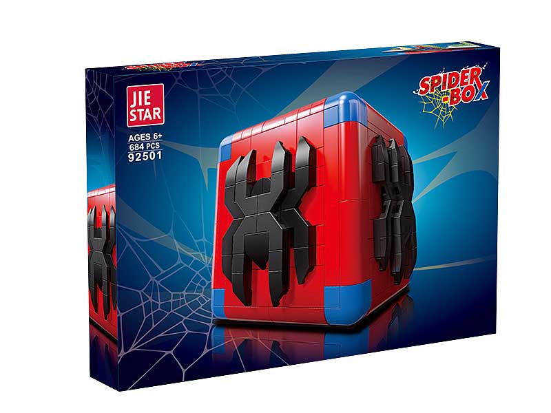 Spider-Box Block（684PCS） toys