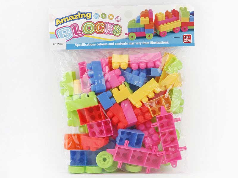 Blocks(65PCS) toys