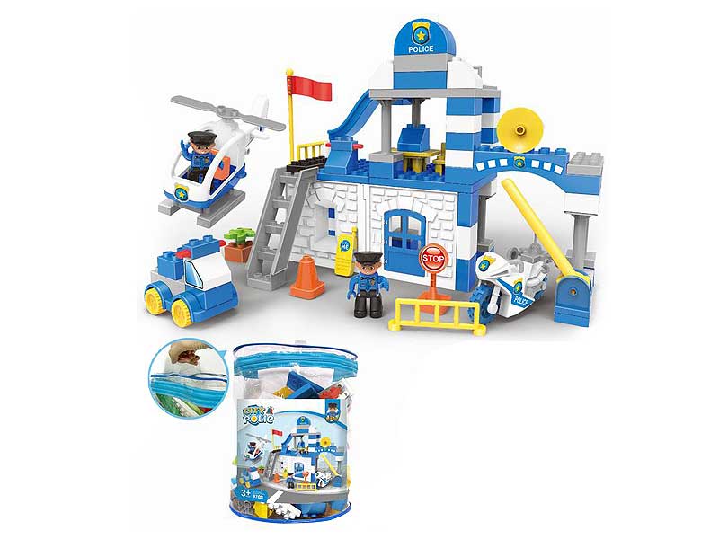 City Police Blocks(97PCS) toys