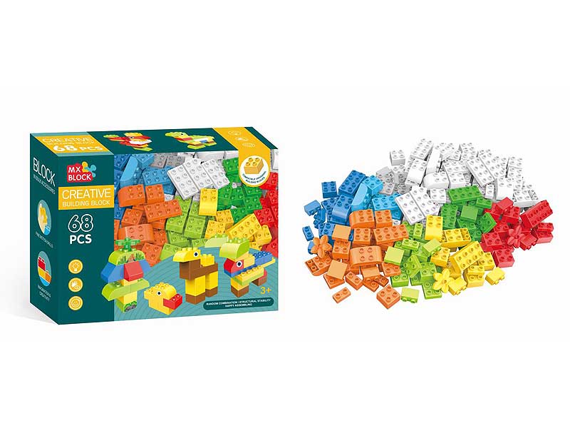 Blocks(68PCS) toys