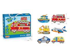 6in1 Puzzle Set toys