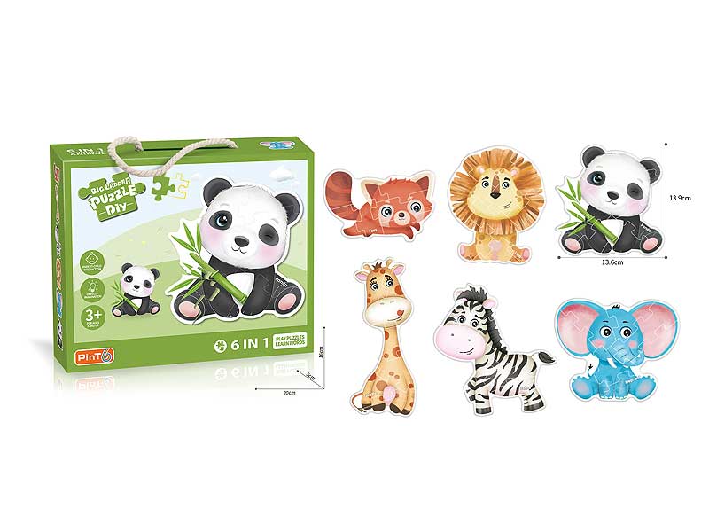 6in1 Puzzle Set toys