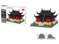 Confucius Temple-Nanjing,China Blocks(966PCS) toys