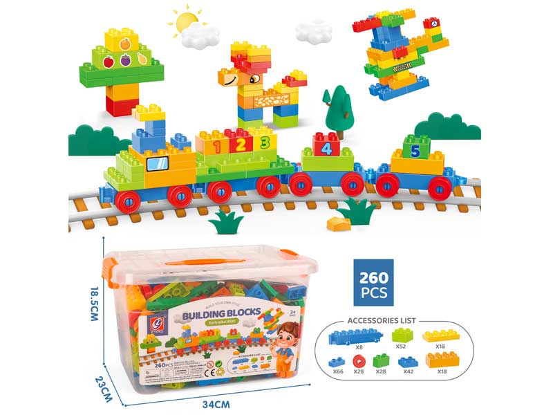 Blocks(260PCS) toys