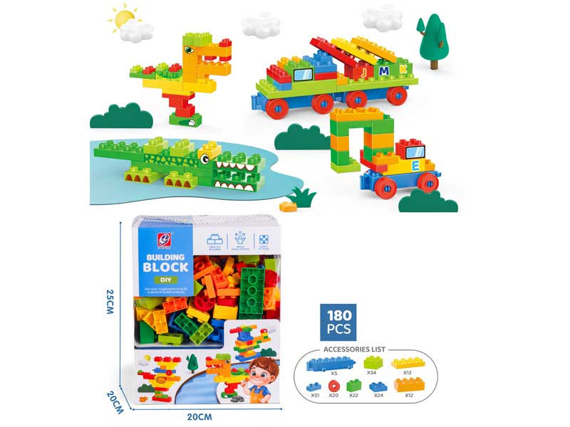 Blocks(180PCS) toys