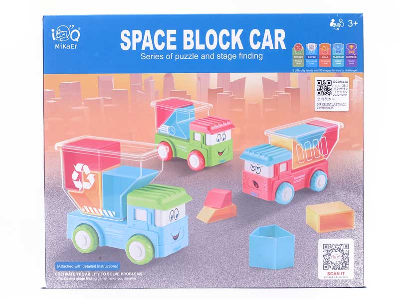 Space Building Block Car toys
