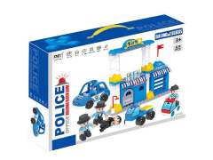 警察局积木(104pcs)