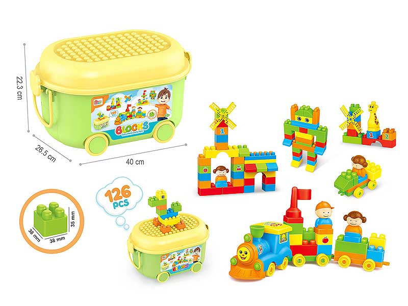 Blocks(126PCS) toys